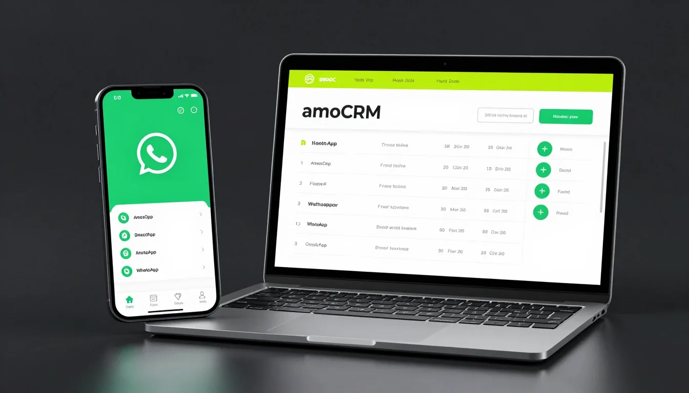 Wazzup и amoCRM: подключение WhatsApp за час